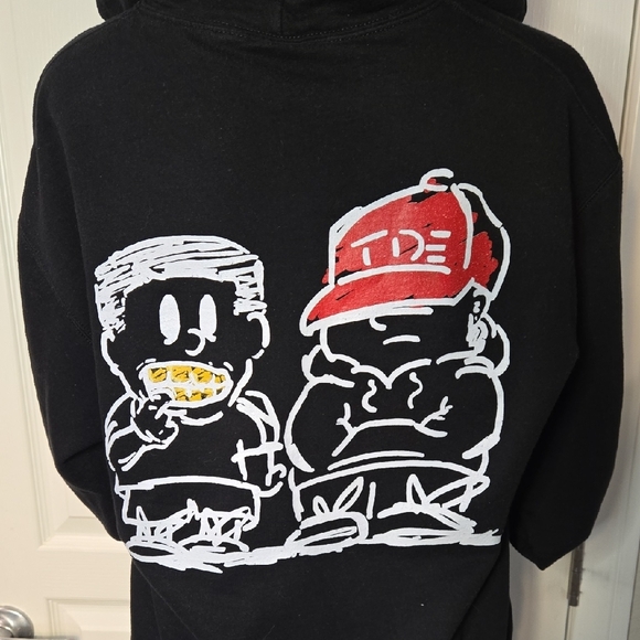 Isaiah Rush Top Dog & Sunny Men's Black Hoodie - Picture 3 of 6